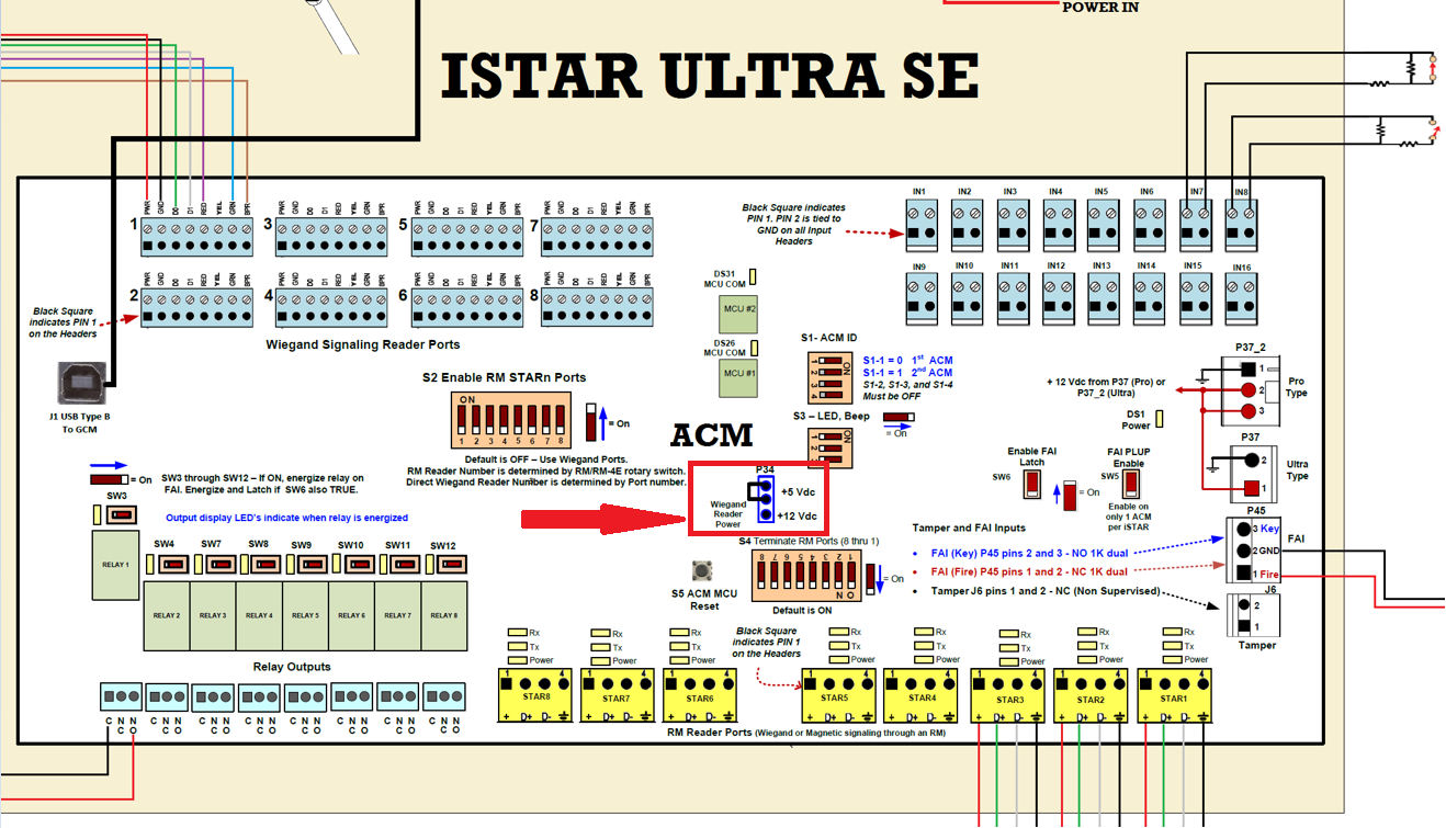 Istar Ultra Acm Board : Tyco iSTAR Ultra Installation And Configuration